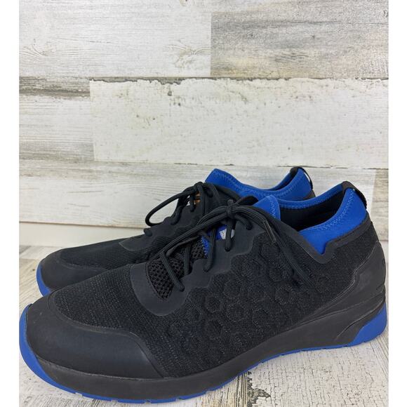 Carhartt mens 11.5 black blue mens force SD Work Shoe soft toe trainer new - Picture 2 of 10
